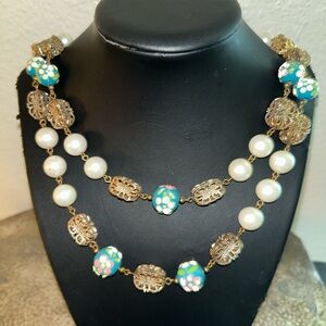 STUNNING!! EARLY VINTAGE SIGNED HOBE DEMI PARURE SET.